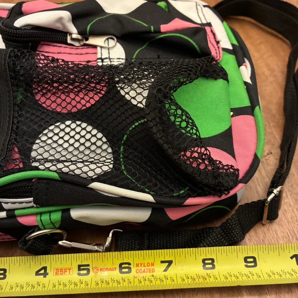 Izzy Scrubs Crossbody Bag Nurse Medical Organizer Polka Dot Adjustable Strap